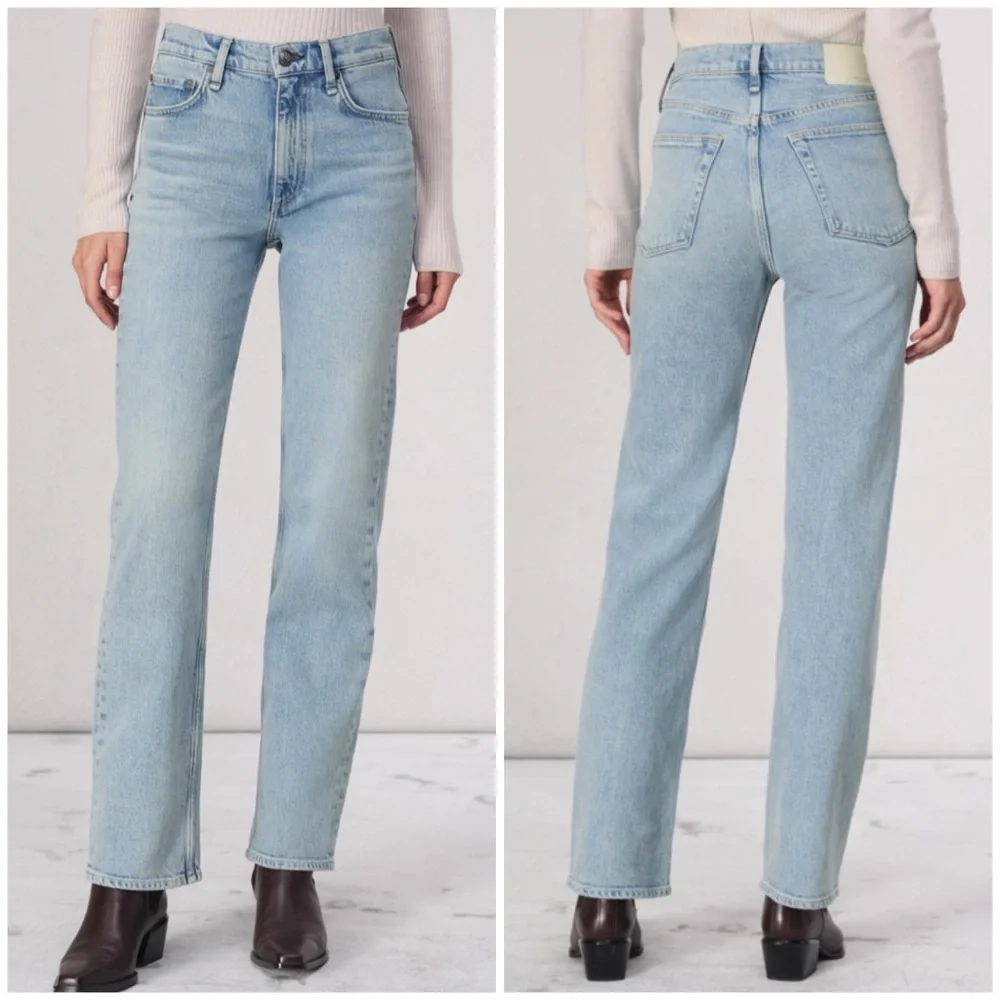 Rag & Bone Harlow Full Length Straight Jean